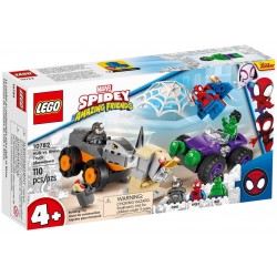 LEGO Marvel 4plus 2022 10782 Hulk kontra Rhino Starcie pojazdów