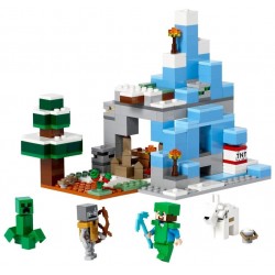 LEGO Minecraft 21243 Ośnieżone szczyty