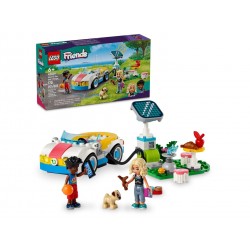 LEGO Friends 42609 Samochód elektryczny i stacja ładująca