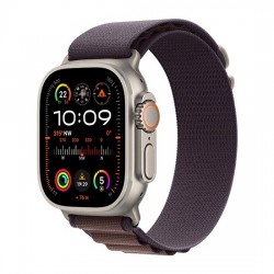 Watch Apple Watch Ultra 2 Natural LTE 49mm Titanium Case with Alpine Loop M - Indigo