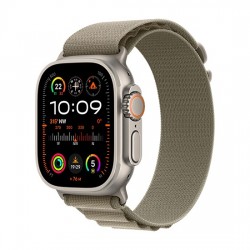 Watch Apple Watch Ultra 2 LTE 49mm Titanium Case with Alpine Loop S - Olive