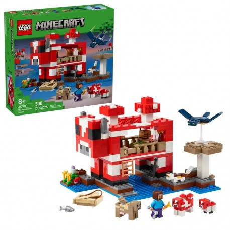 LEGO Minecraft 21270 - Dom grzybowej krowy