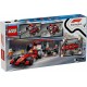 LEGO City 60443 - F1 Pit stop i mechanicy z bolidem Ferrari