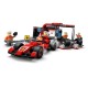 LEGO City 60443 - F1 Pit stop i mechanicy z bolidem Ferrari