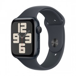 Watch Apple Watch SE (2024) GPS 44mm Midnight Aluminium Case with Sport Band M/L - Midnight