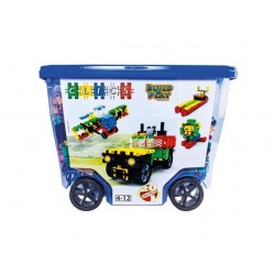 Klocki konstrukcyjne CLICS - Zestaw 560 el. (20w1) Rollerbox