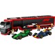 LEGO City 60445 - F1 Ciężarówka z bolidami RB20 i AMR24 F1
