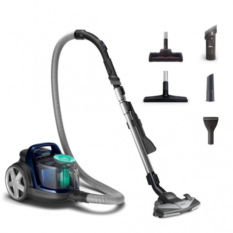 Odkurzacz bezworkowy Philips PowerPro Active FC9556/09 (750W kolor czarny)