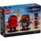 LEGO 40668 Super Heroes - Figurki Kapitana Ameryki i Czerwonego Hulka