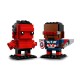 LEGO 40668 Super Heroes - Figurki Kapitana Ameryki i Czerwonego Hulka