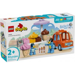 LEGO Duplo Bluey 10458 - Wyprawa po lody z Blue