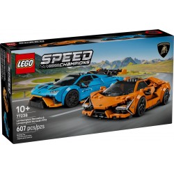 LEGO Speed Champions 77238 - Lamborghini Revuelto i Huracán STO