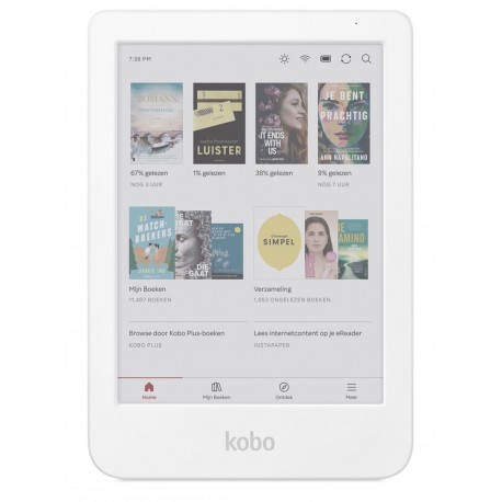 Czytnik E-booków Kobo Clara Colour 6" 16GB Wi-Fi Biały