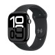 Watch Apple Watch Series 10 (2024) LTE 46mm Jet Black Aluminium Case with Sport Band - Black