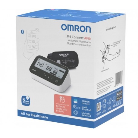 Ciśnieniomierz naramienny OMRON M4 Connect Afib