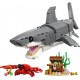 LEGO Creator 3w1 31381 - Groźny rekin i skrzynia ze skarbem
