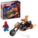 LEGO Marvel Super Heroes 76335 - Spider-Man kontra Ghost Rider na motocyklu