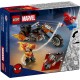 LEGO Marvel Super Heroes 76335 - Spider-Man kontra Ghost Rider na motocyklu