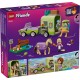 LEGO Friends 42695 - Przyczepa z koniem i źrebaczkiem