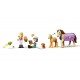 LEGO Friends 42695 - Przyczepa z koniem i źrebaczkiem