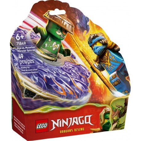LEGO Ninjago 71849 - Nya kontra zmutowany potwór na spinnerze