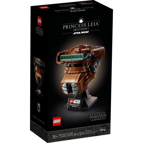 LEGO Star Wars 75351 - Hełm księżniczki Lei