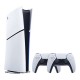 Sony PlayStation 5 Slim Digital Edition 825GB with 2 Dualsense Controller - White
