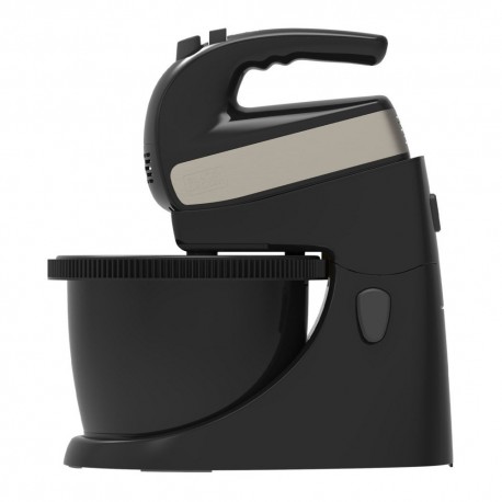 Mikser ręczny z misą Black+Decker BXMXA500E 500W | 2,5l | 5 poziomów prędkości | tryb turbo