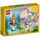 LEGO Creator 3w1 31140 - Magiczny jednorożec