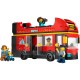 LEGO City 60407 - Czerwony, piętrowy autokar