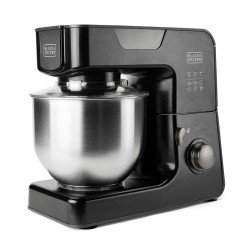 Robot planetarny Black+Decker BXKM1000E 1000W | 5,2l | 8 poziomów prędkości | funkcja pulse