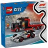 LEGO City 60493 - Ciężarówka F1 z bolidem Audi F1