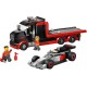 LEGO City 60493 - Ciężarówka F1 z bolidem Audi F1