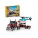LEGO Creator 3w1 31146 - Ciężarówka z platformą i helikopterem