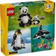 LEGO Creator 3w1 31165 - Dzikie zwierzęta: Rodzina pand