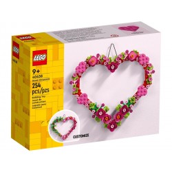 LEGO Okolicznościowe 40638 - Ozdoba w kształcie serca