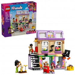 LEGO Friends 42653 - Sklep muzyczny i mieszkanie