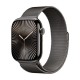 Watch Apple Watch Series 10 GPS + Cellular 42mm Slate Titanium Case with Sport Loop - Slate Milanese