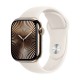 Watch Apple Watch Series 10 GPS + Cellular 46mm Gold Titanium Case with Sport Band M/L - Starlight