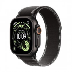 Watch Apple Watch Ultra 3 (2025) 5G 49mm Black Titanium Case with Trail Loop S/M - Black/Charcoal