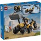 LEGO City 60480 - Żółta koparko-ładowarka