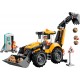 LEGO City 60480 - Żółta koparko-ładowarka