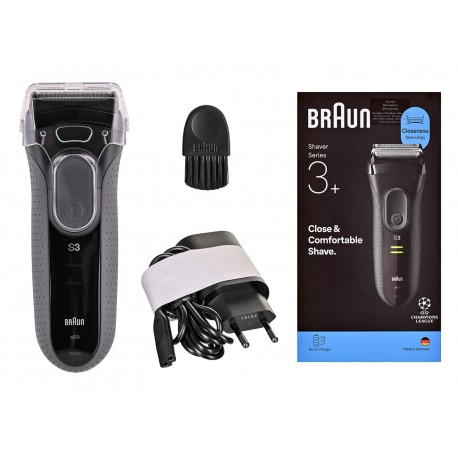 Golarka 3000S BRAUN black/grey Shaver