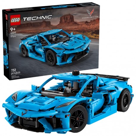 LEGO Technic 42217 - Niebieski Chevrolet Corvette Stingray