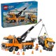 LEGO City 60467 - Wóz holowniczy z dźwigiem