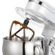 ELDOM ROBOT PLANETARNY WRK1300 DULCE, 1300W, 5L , TRY KOŃCÓWKI DO UBUJANIA, MISZANIA, UGNIATANIW, WYJMOWANA METALOWA MISA