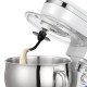 ELDOM ROBOT PLANETARNY WRK1300 DULCE, 1300W, 5L , TRY KOŃCÓWKI DO UBUJANIA, MISZANIA, UGNIATANIW, WYJMOWANA METALOWA MISA