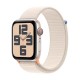 Watch Apple Watch SE2 (2022) GPS 44mm Midnight Aluminium Case with Sport Loop - Starlight