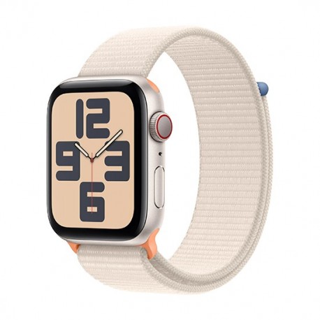 Watch Apple Watch SE2 (2022) LTE 40mm Starlight Aluminium Case with Sport Band S/M - Starlight