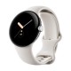 Watch Google Pixel Watch LTE 41mm Polished Silver Case with Sport Band - Chalk